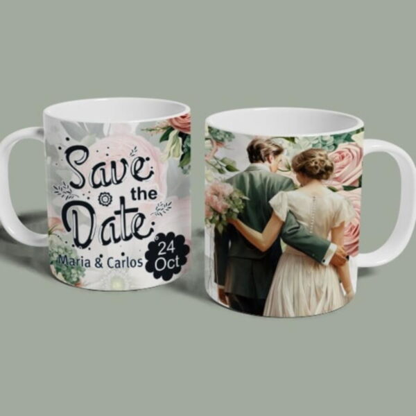 Canecas Save The Date - Arquivo Digital - Imagem 4