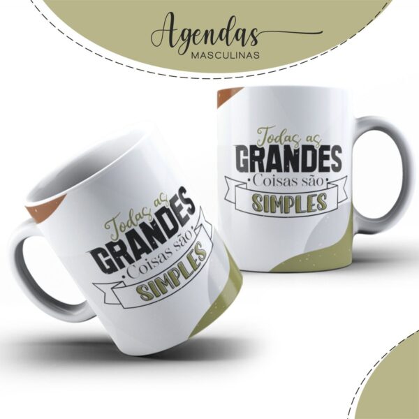 Capa Agenda Masculina Grandes Coisas - Arquivo Digital - Imagem 2