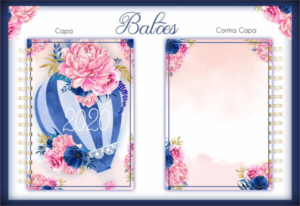 capa e contracapa baloes arquivo digital scrapbook