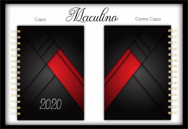 capa e contracapa masculino arquivo digital papel e scrapbook