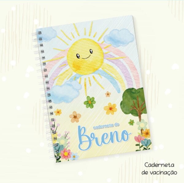 capa vacinacao solzinho menino arquivo digital sunshine
