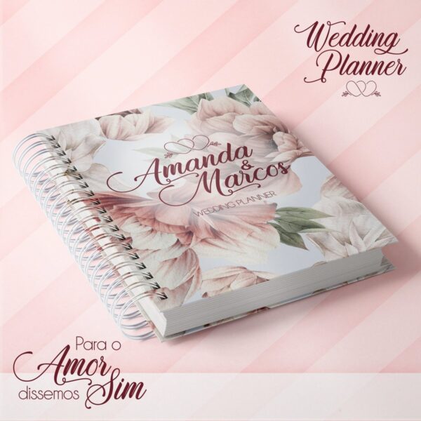 Capas Florais Planner Noiva - Arquivo Digital - Imagem 2