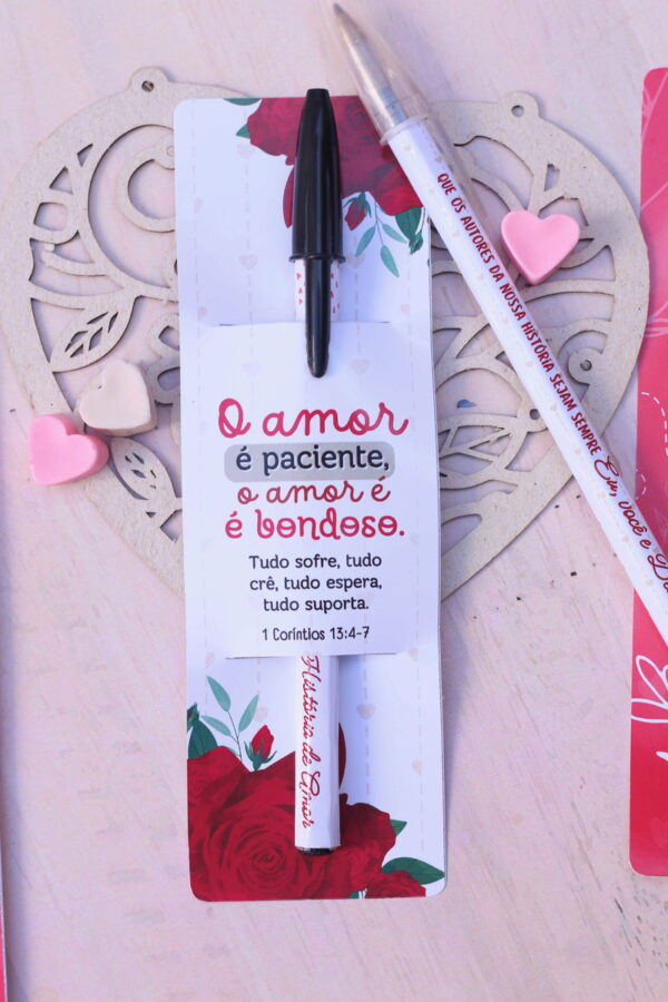 Card Caneta e Lápis Dia dos Namorados - Imagem 5