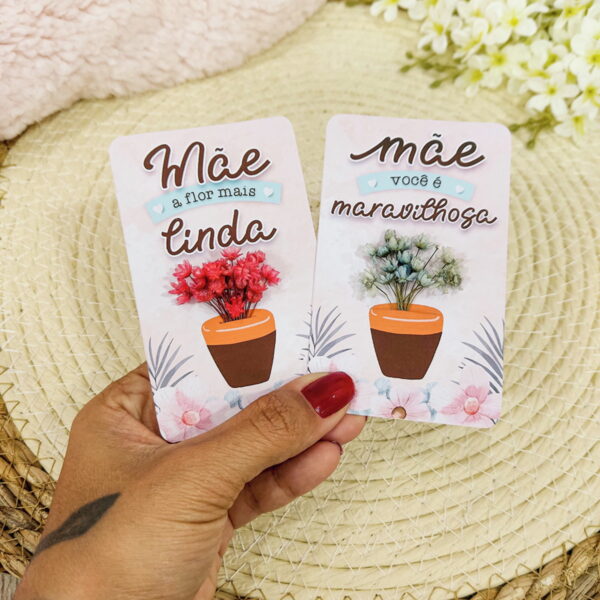 card com florzinha dia das maes arquivo digital kit digital