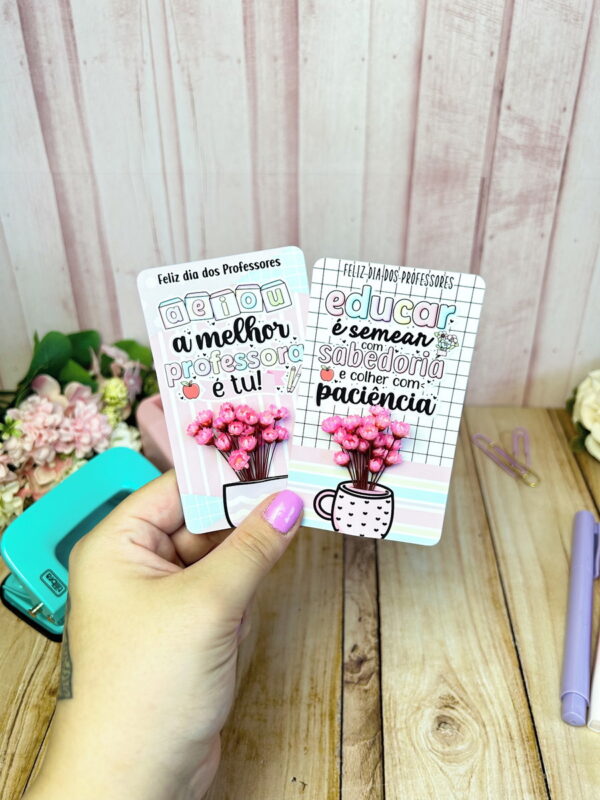 Card Florzinha Dia dos Professores - Arquivo Digital - Imagem 2
