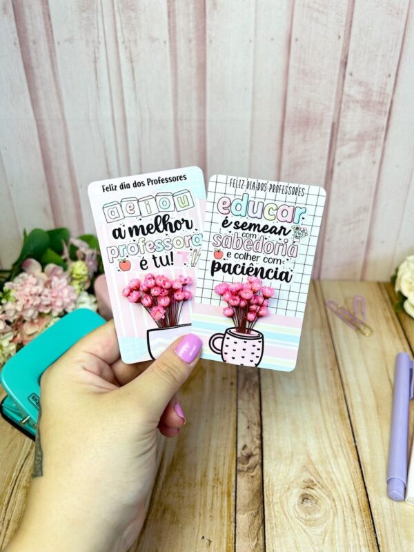 card florzinha dia dos professores arquivo digital card florzinha sempre viva