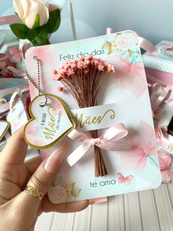 card para florzinha dia das maes arquivo digital mae