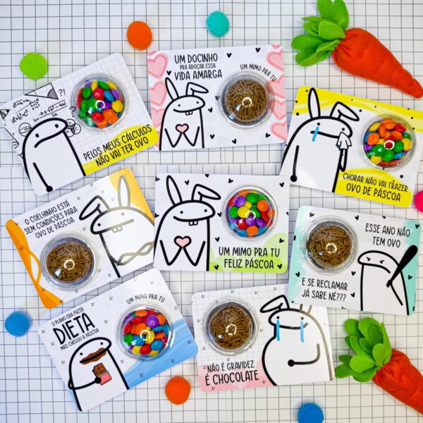 card pascoa flork arquivo digital lapelas pascoa
