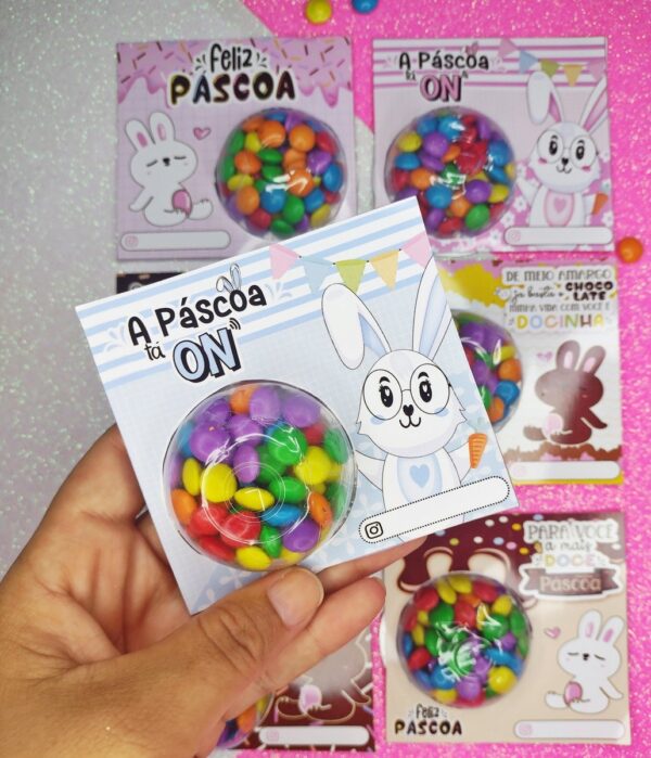 Cartão Colorete Páscoa - Arquivo Digital - Imagem 3