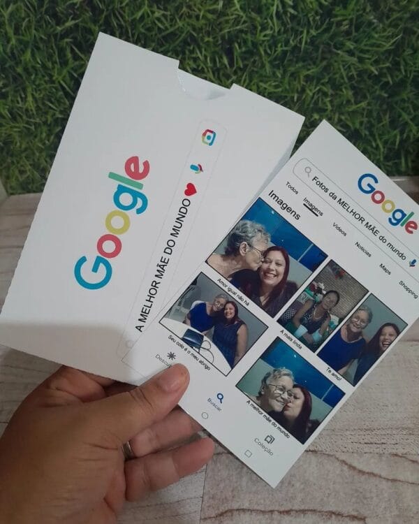 cartao google dia das maes studio e pdf lembrancinha biblia