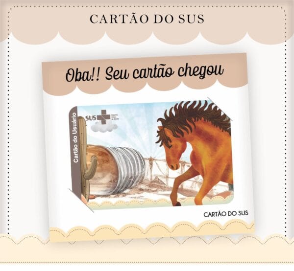 Cartão Sus Cavalinho - Arquivo Digital - Imagem 2
