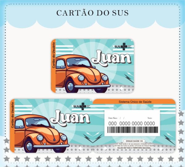 cartao sus fusca arquivo digital cartao do sus