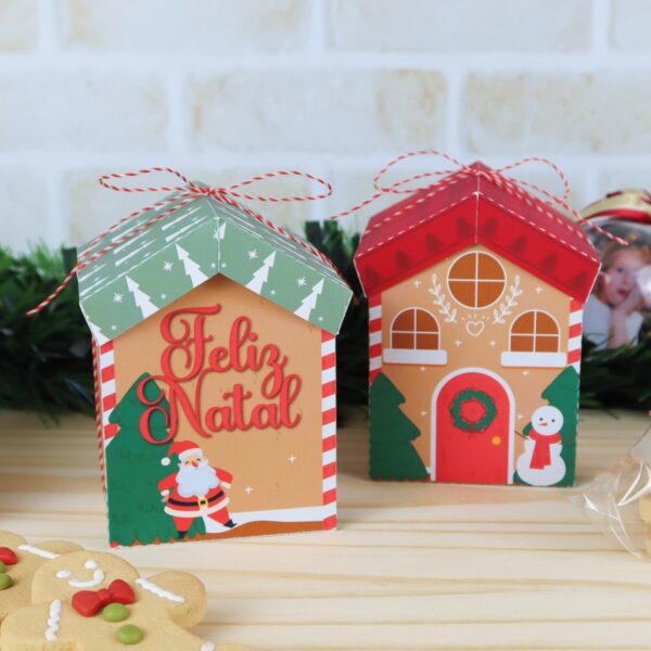 Casinha Porta Esfera Natal 2023 - Arquivo Digital - Imagem 4