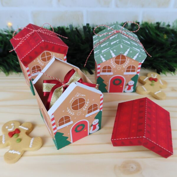 Casinha Porta Esfera Natal 2023 - Arquivo Digital - Imagem 3