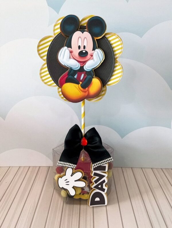 centro de mesa mickey acetato studio e pdf monte sua festa