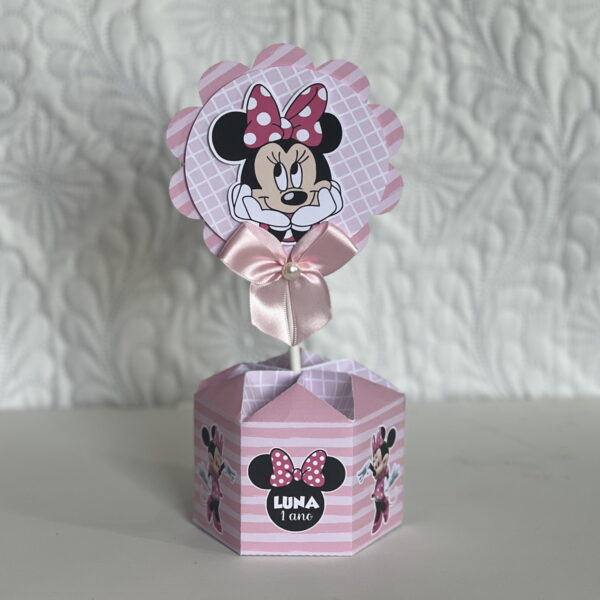 centro de mesa minnie rosa arquivo digital centro de mesa