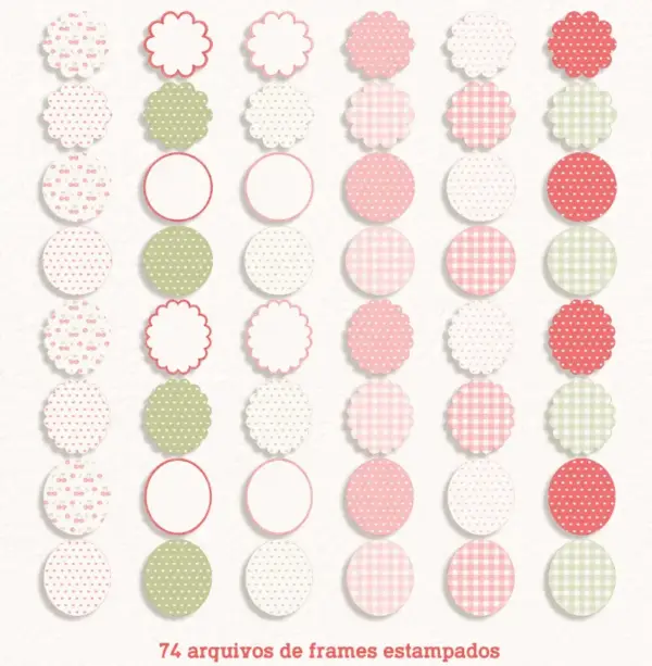 Cerejinhas Em Aquarela Png Kit Projetos Manuais Criativos 2