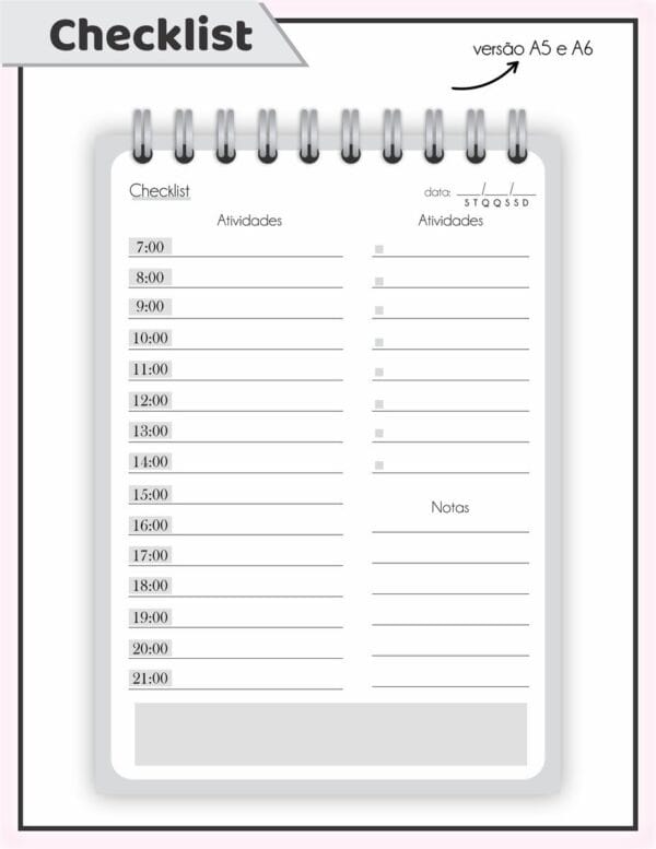 checklist homem arquivo digital papel e scrapbook