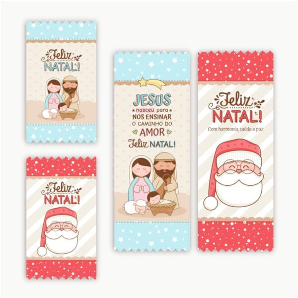 chocolates barra 90g e kitkat natal arquivo digital comemoracao