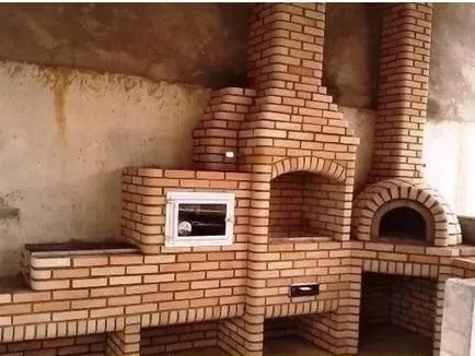 Churrasqueira, Forno E Fogão A Lenha Projetos De Alvenaria