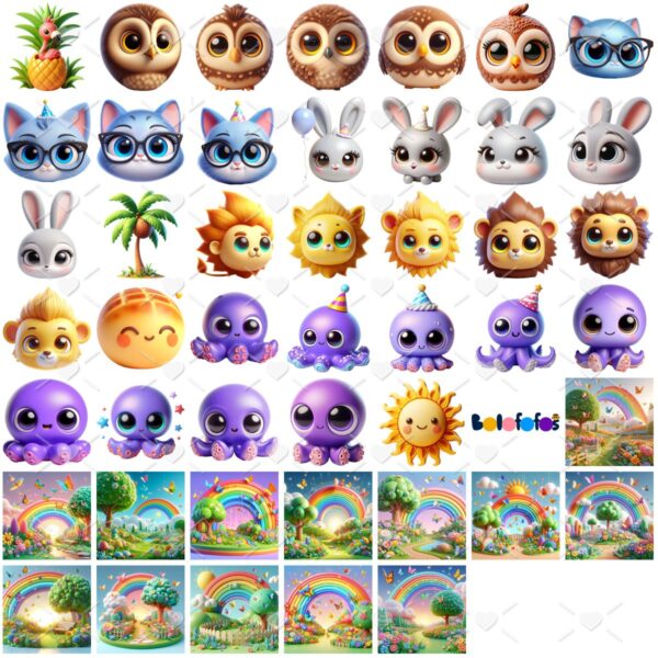 Cliparts Bolofofos Png Buny Rick Sophie Pow Pipi Babys