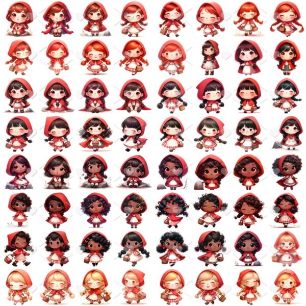 Cliparts Chapeuzinho Vermelho Png Imagens Baby 3D Cute Bebês