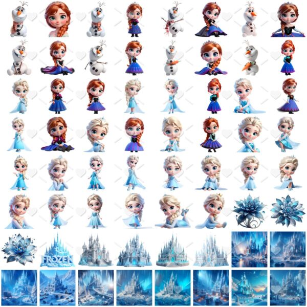 Cliparts Frozen Cute Png Princesa Elsa Ilustrações Baby