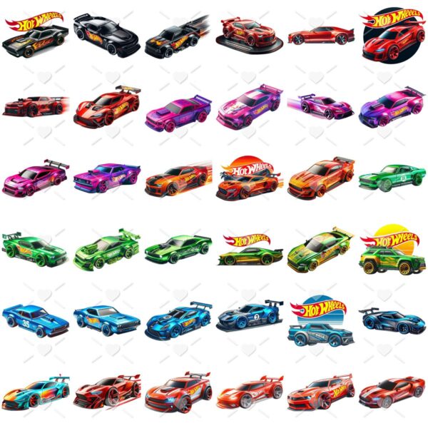 Cliparts Hot Wheels 3D Png Imagens Transparentes Mascotes