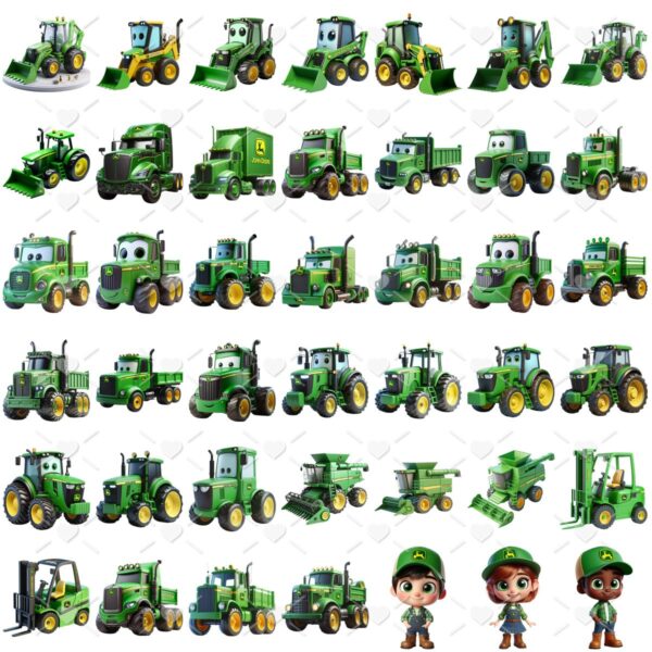 Cliparts John Deere Png Fazenda Campo Caminhão Trator