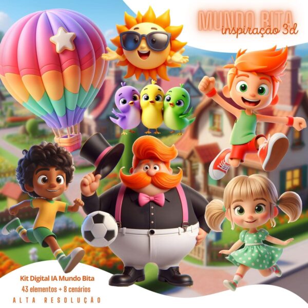 Cliparts Mundo Bita Imagens Png 3D Cute Baby Menino