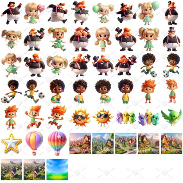 Cliparts Mundo Bita Imagens Png 3D Cute Baby Menino