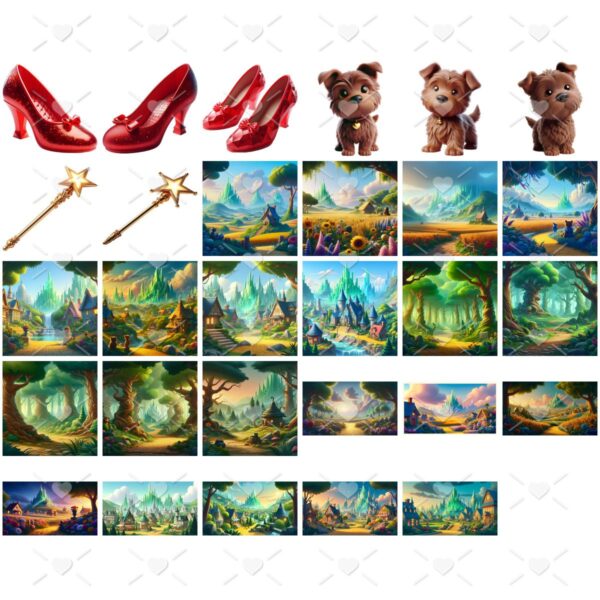 Cliparts O Magico De Oz Png Imagens Baby 3d Cute Mascote