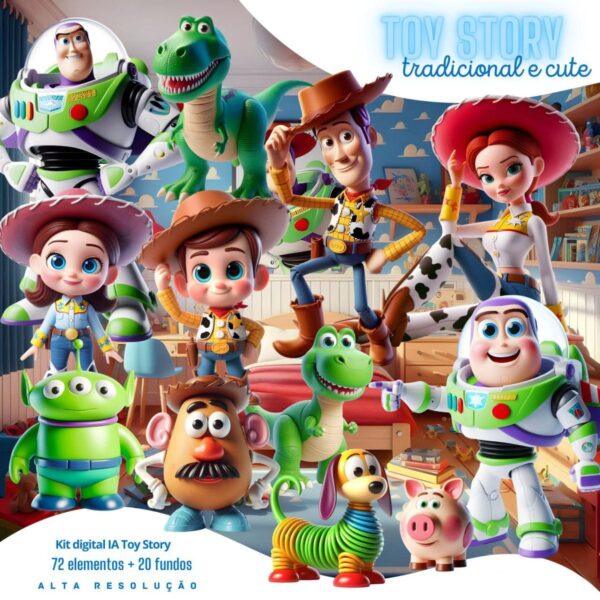 Cliparts Toy Story Png Imagens Baby 3D Cute Bebês