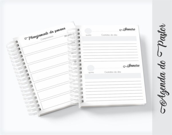 Coleção Agendas do Pastor - Arquivo Digital - Imagem 3