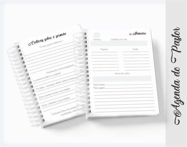 Coleção Agendas do Pastor - Arquivo Digital - Imagem 4