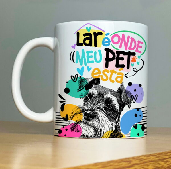 colecao artes para sublimacao caneca pets arquivo digital papelaria personalizada
