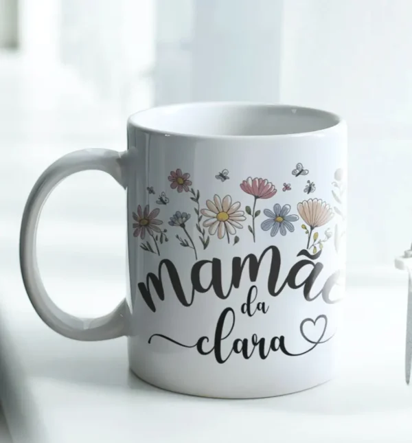 Coleção de Arte para Canecas Dia das Mães – Minimalismo