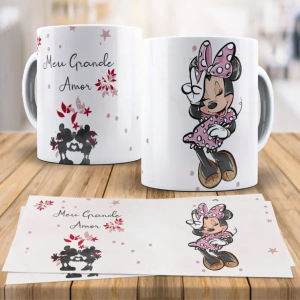Coleção Disney Love para Canecas - Especial Namorados