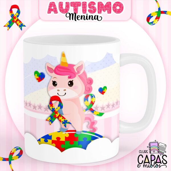 Coleção Encadernação Autismo Menina - Arquivo Digital - Imagem 3