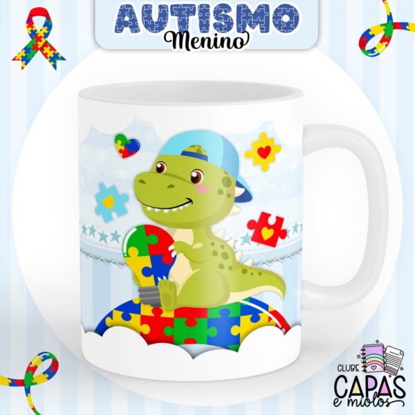 Coleção Encadernação Autismo Menino - Arquivo Digital - Imagem 3