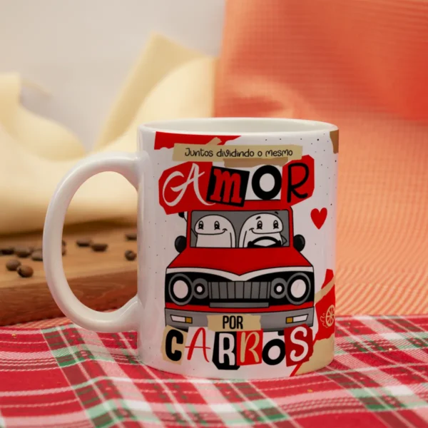 Coleção Humor e Paixão: Arte para Canecas dos Namorados