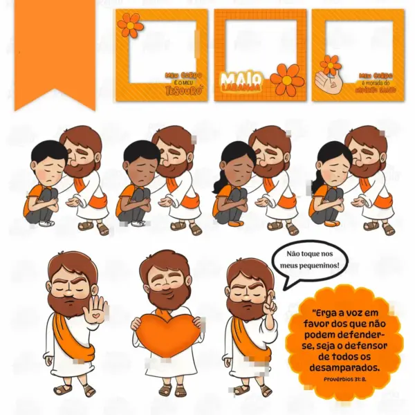 Colecao Maio Laranja Png Para Sublimacao E Materiais Digitais 5