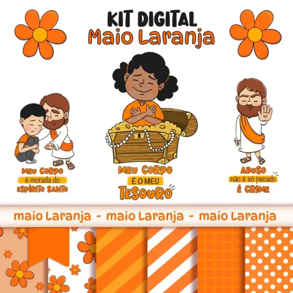 Colecao Maio Laranja Png Para Sublimacao E Materiais Digitais 6
