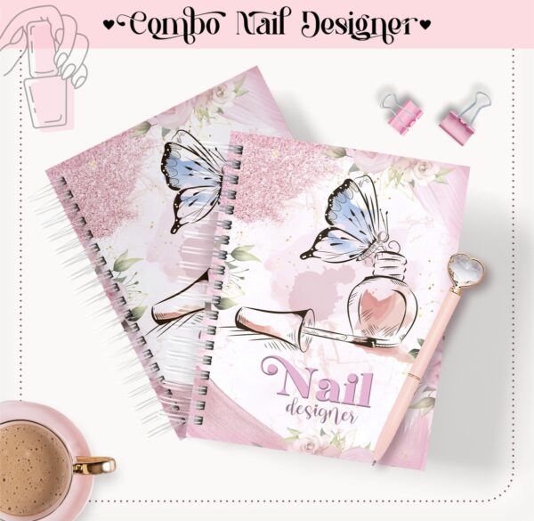 colecao nail designer arquivo digital agendas