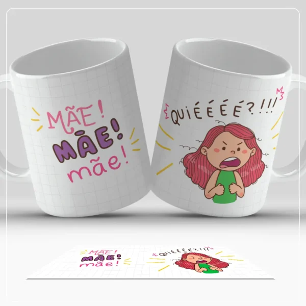 Coleção Premium de Artes para Caneca Dia das Mães