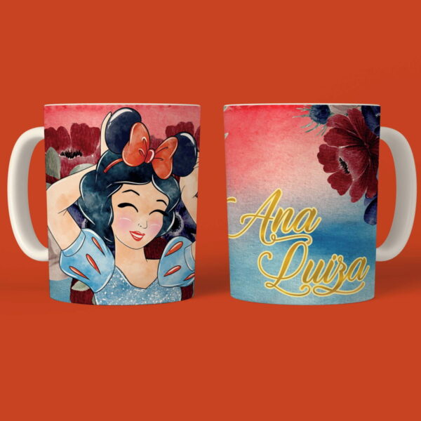 Coleção Princesas - Canecas e Toalhas - Arquivo Digital - Imagem 2