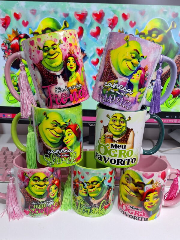 colecao shrek namorados png papel e cia