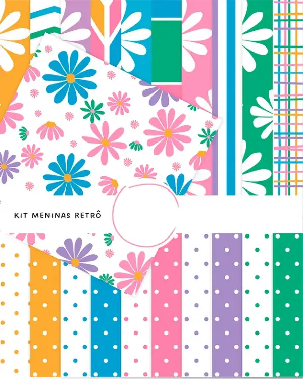 Colecao Vintage Meninas Retro Em Png Para Personalizados