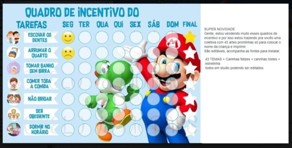 coletiva quadros incentivos infantil personalizado educar crianca