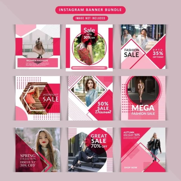 Combo +1k Modelos Posts Social Media Vetor Em Corel Draw